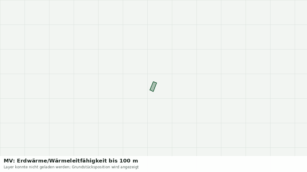 Statische Kartenansicht: MV: Erdwärme/Wärmeleitfähigkeit bis 100 m