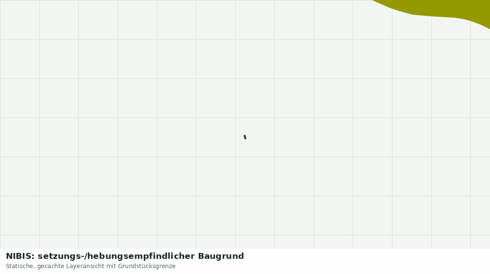 Statische Kartenansicht: NIBIS: setzungs-/hebungsempfindlicher Baugrund