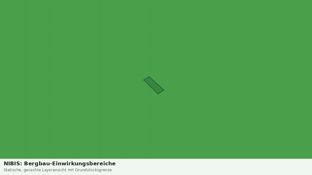 Statische Kartenansicht: NIBIS: Bergbau-Einwirkungsbereiche