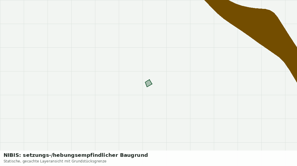 Statische Kartenansicht: NIBIS: setzungs-/hebungsempfindlicher Baugrund