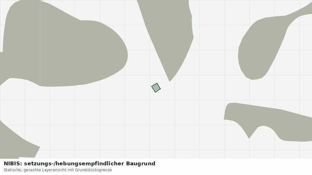 Statische Kartenansicht: NIBIS: setzungs-/hebungsempfindlicher Baugrund