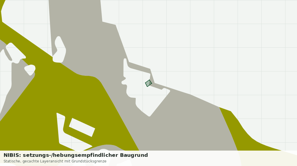 Statische Kartenansicht: NIBIS: setzungs-/hebungsempfindlicher Baugrund