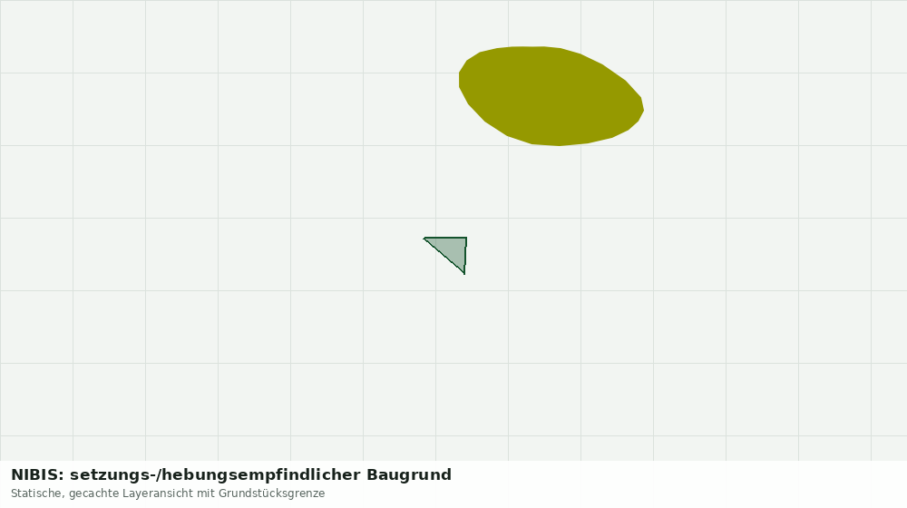 Statische Kartenansicht: NIBIS: setzungs-/hebungsempfindlicher Baugrund