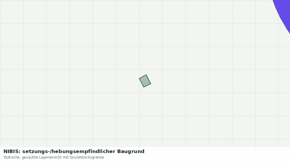 Statische Kartenansicht: NIBIS: setzungs-/hebungsempfindlicher Baugrund