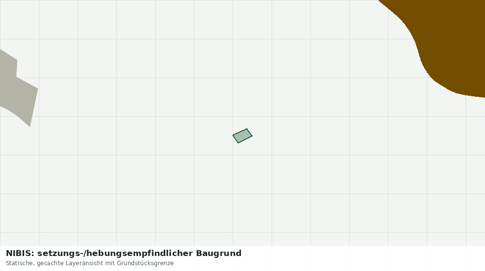 Statische Kartenansicht: NIBIS: setzungs-/hebungsempfindlicher Baugrund