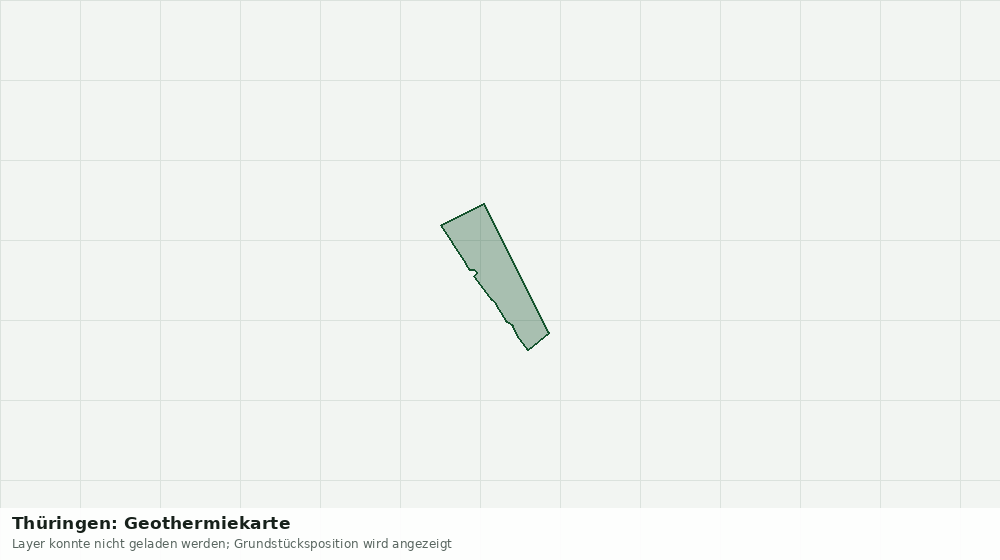 Statische Kartenansicht: Thüringen: Geothermiekarte