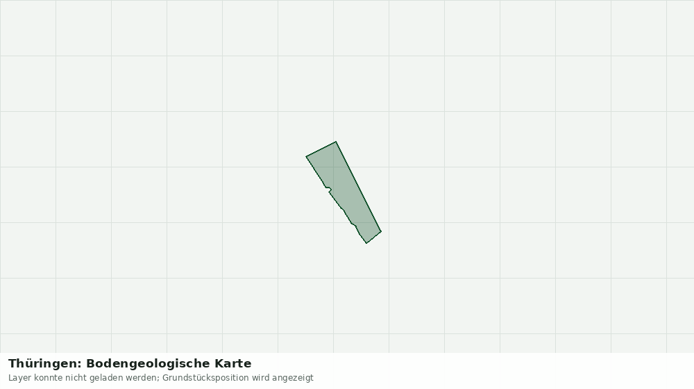 Statische Kartenansicht: Thüringen: Bodengeologische Karte