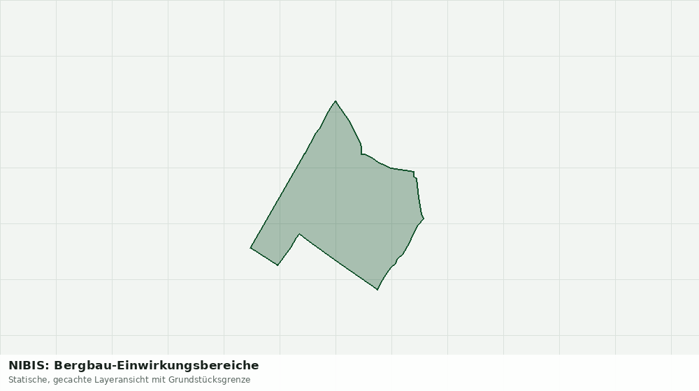 Statische Kartenansicht: NIBIS: Bergbau-Einwirkungsbereiche