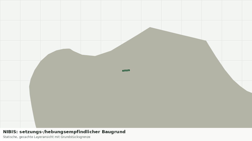 Statische Kartenansicht: NIBIS: setzungs-/hebungsempfindlicher Baugrund
