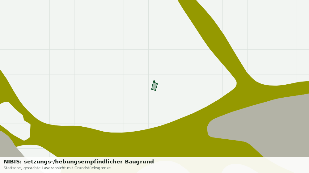 Statische Kartenansicht: NIBIS: setzungs-/hebungsempfindlicher Baugrund
