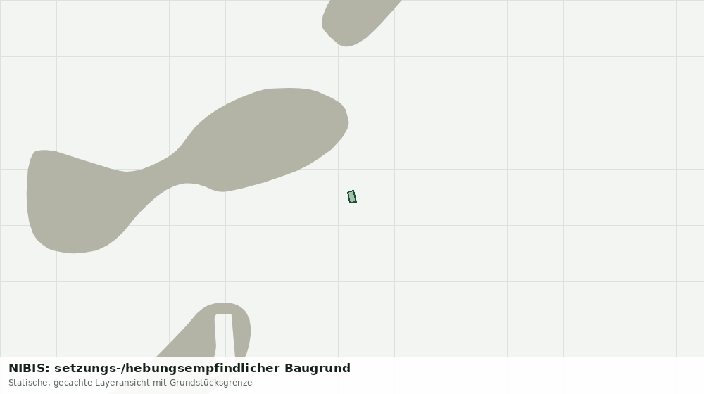 Statische Kartenansicht: NIBIS: setzungs-/hebungsempfindlicher Baugrund