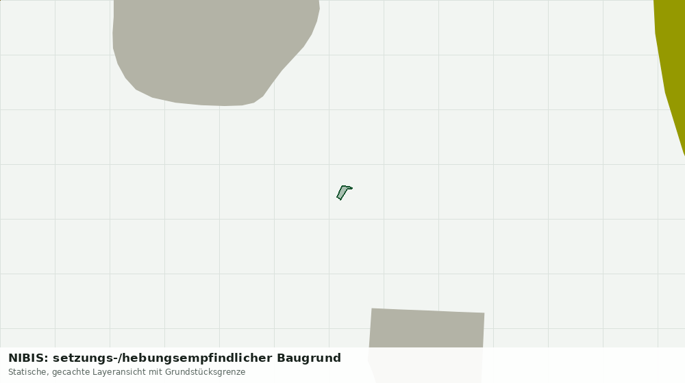 Statische Kartenansicht: NIBIS: setzungs-/hebungsempfindlicher Baugrund