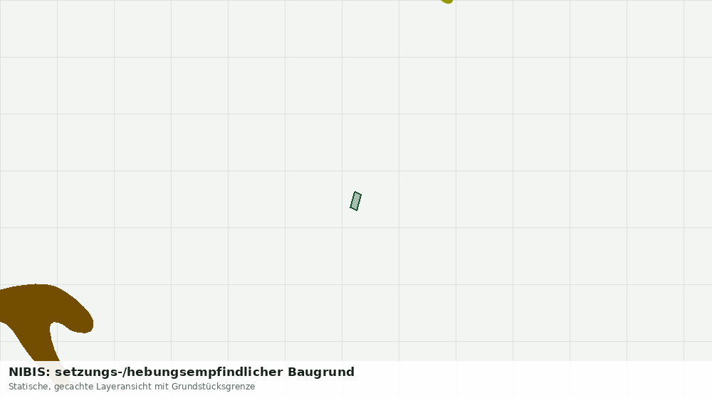 Statische Kartenansicht: NIBIS: setzungs-/hebungsempfindlicher Baugrund