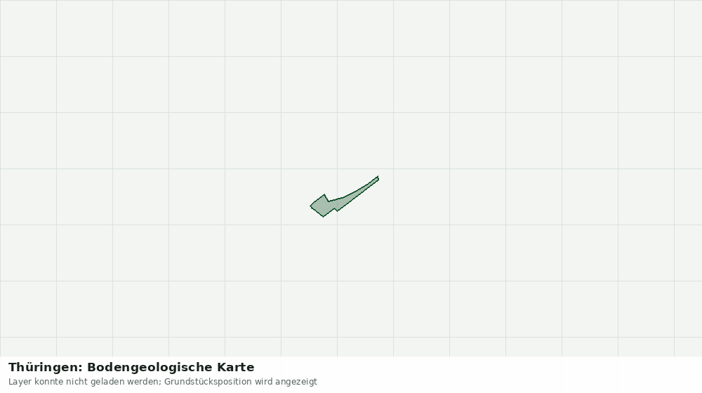 Statische Kartenansicht: Thüringen: Bodengeologische Karte