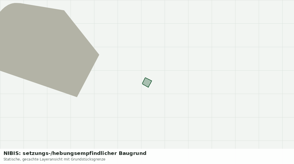 Statische Kartenansicht: NIBIS: setzungs-/hebungsempfindlicher Baugrund