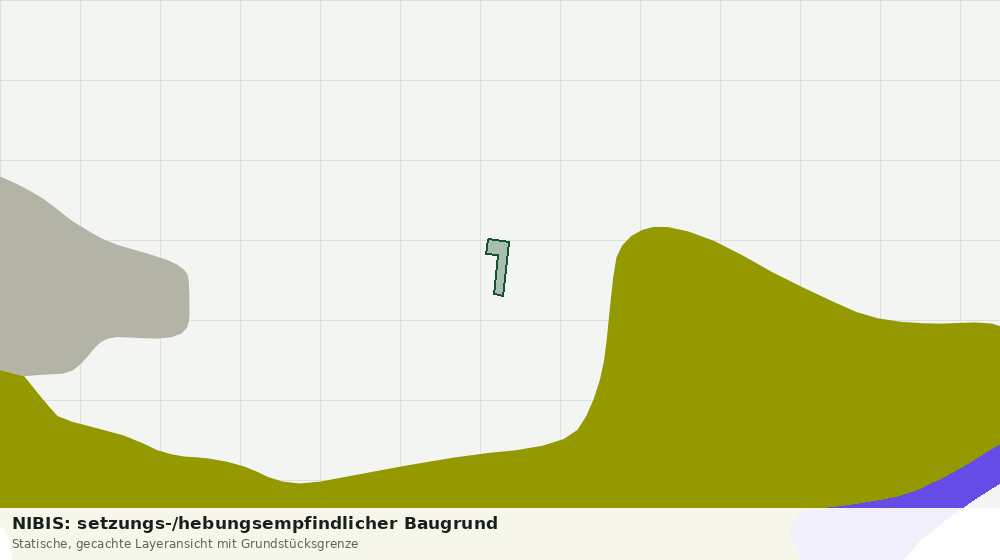 Statische Kartenansicht: NIBIS: setzungs-/hebungsempfindlicher Baugrund