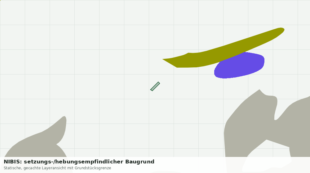 Statische Kartenansicht: NIBIS: setzungs-/hebungsempfindlicher Baugrund