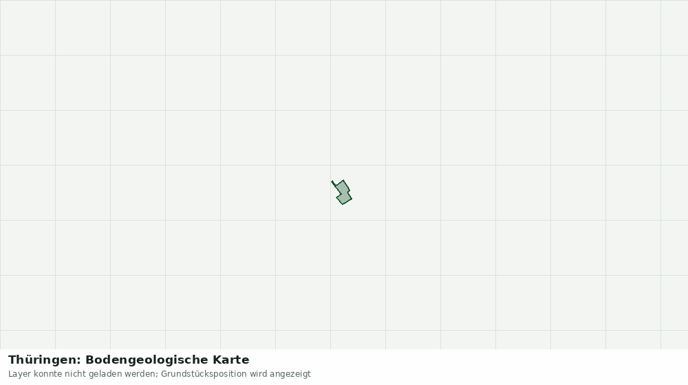 Statische Kartenansicht: Thüringen: Bodengeologische Karte