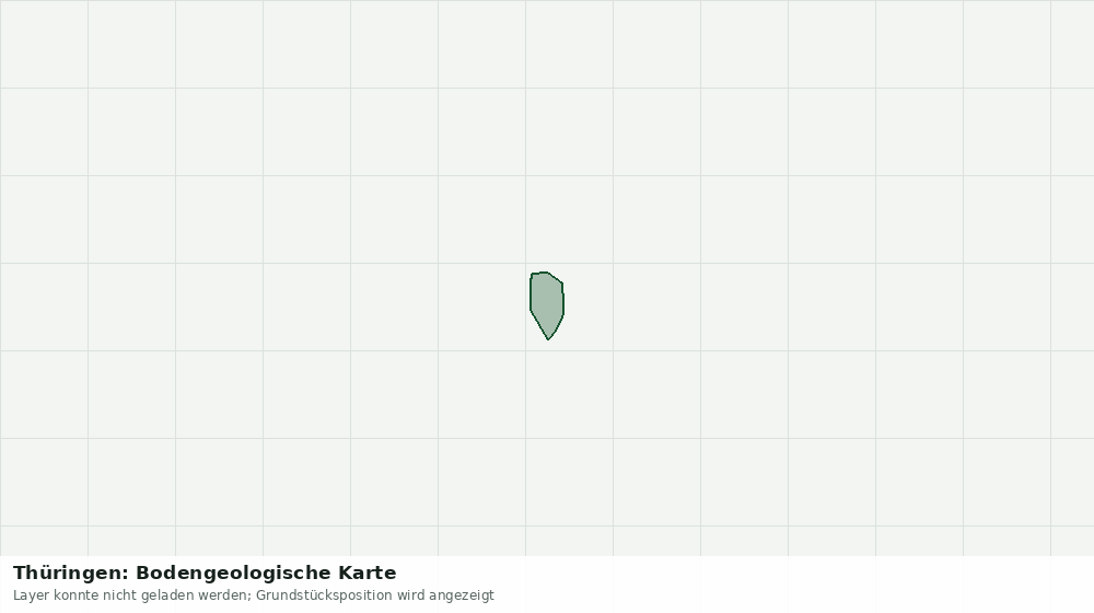 Statische Kartenansicht: Thüringen: Bodengeologische Karte