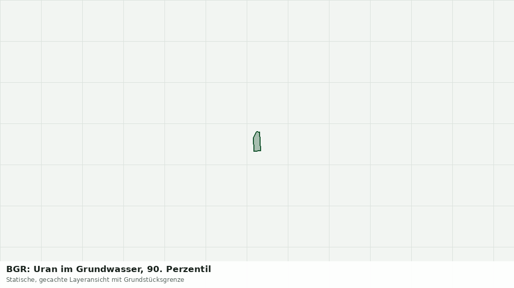 Statische Kartenansicht: BGR: Uran im Grundwasser, 90. Perzentil