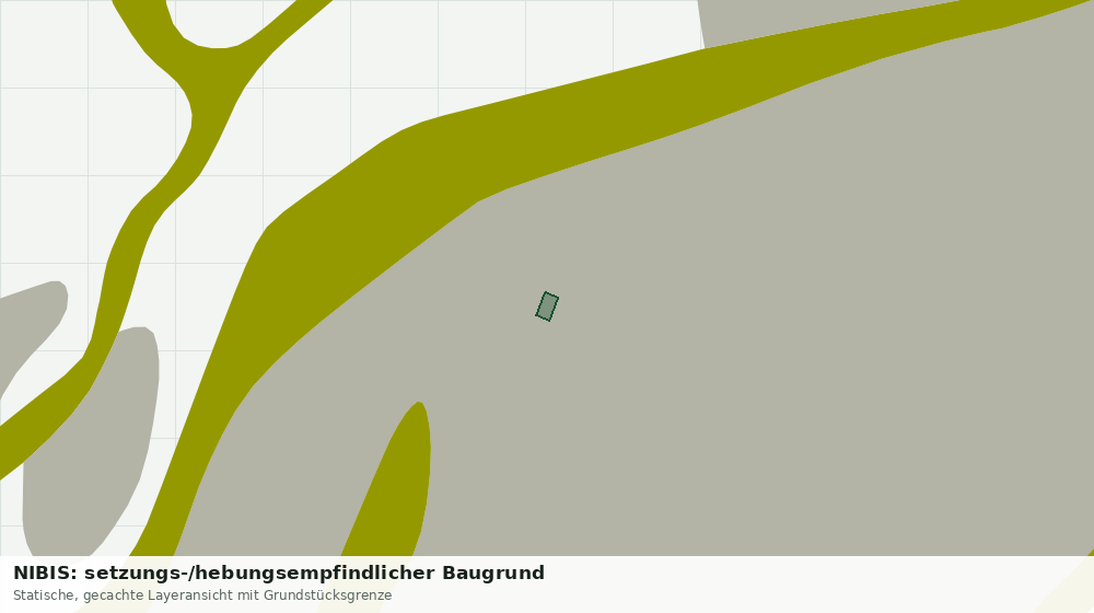 Statische Kartenansicht: NIBIS: setzungs-/hebungsempfindlicher Baugrund