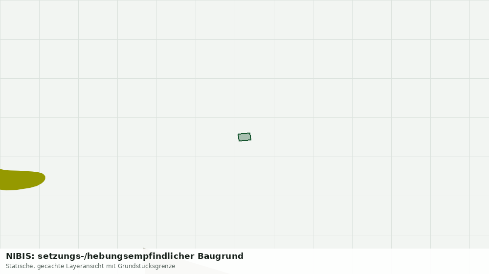 Statische Kartenansicht: NIBIS: setzungs-/hebungsempfindlicher Baugrund