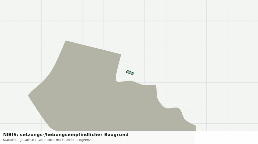 Statische Kartenansicht: NIBIS: setzungs-/hebungsempfindlicher Baugrund