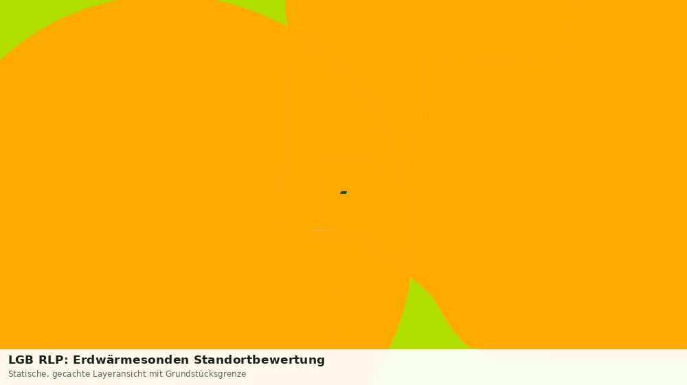 Statische Kartenansicht: LGB RLP: Erdwärmesonden Standortbewertung