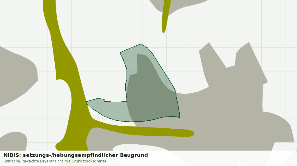 Statische Kartenansicht: NIBIS: setzungs-/hebungsempfindlicher Baugrund