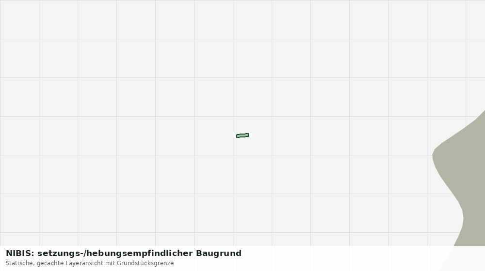 Statische Kartenansicht: NIBIS: setzungs-/hebungsempfindlicher Baugrund