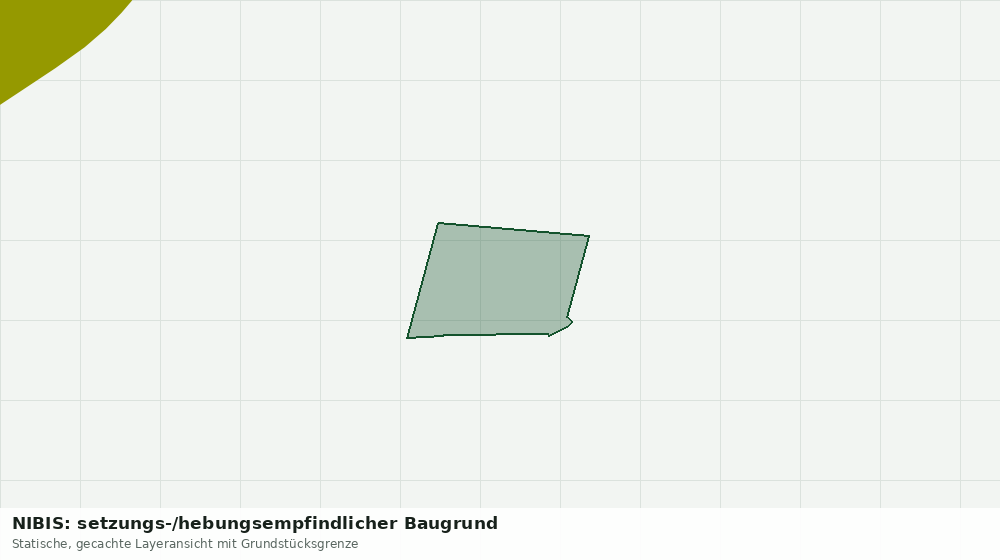 Statische Kartenansicht: NIBIS: setzungs-/hebungsempfindlicher Baugrund