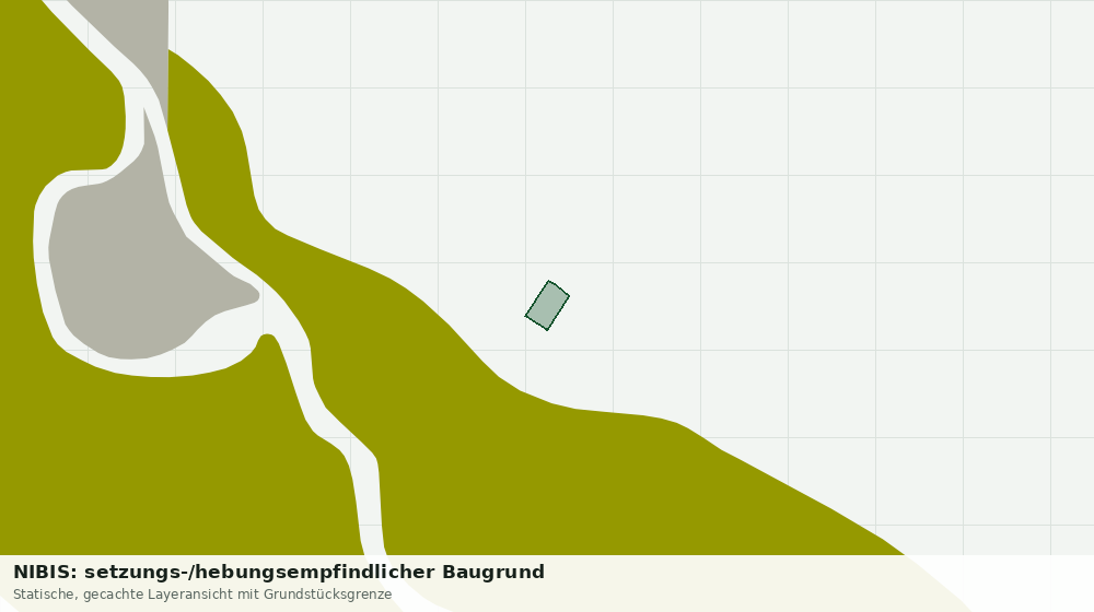 Statische Kartenansicht: NIBIS: setzungs-/hebungsempfindlicher Baugrund