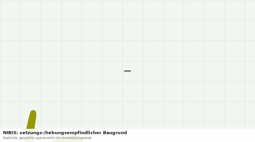 Statische Kartenansicht: NIBIS: setzungs-/hebungsempfindlicher Baugrund