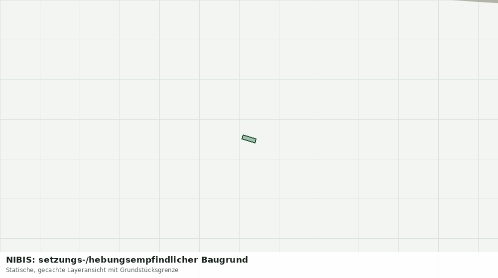 Statische Kartenansicht: NIBIS: setzungs-/hebungsempfindlicher Baugrund