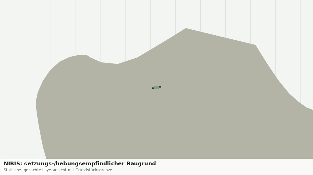 Statische Kartenansicht: NIBIS: setzungs-/hebungsempfindlicher Baugrund