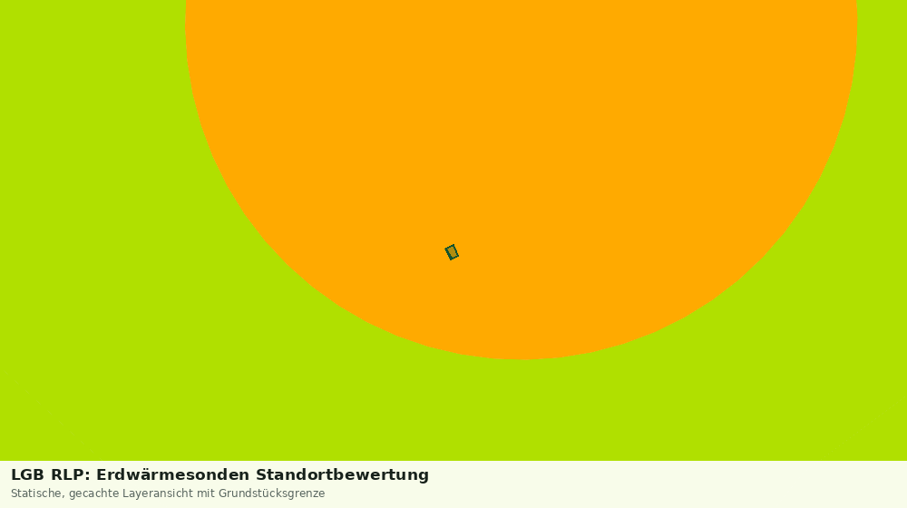 Statische Kartenansicht: LGB RLP: Erdwärmesonden Standortbewertung