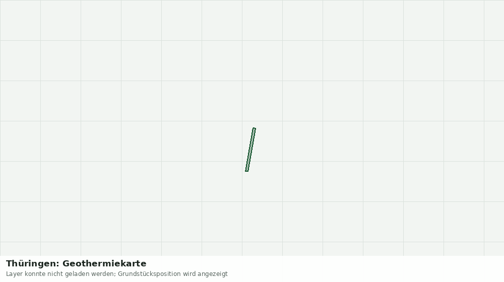 Statische Kartenansicht: Thüringen: Geothermiekarte