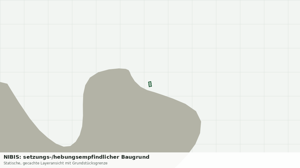 Statische Kartenansicht: NIBIS: setzungs-/hebungsempfindlicher Baugrund