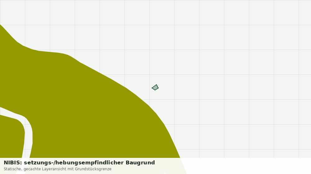 Statische Kartenansicht: NIBIS: setzungs-/hebungsempfindlicher Baugrund