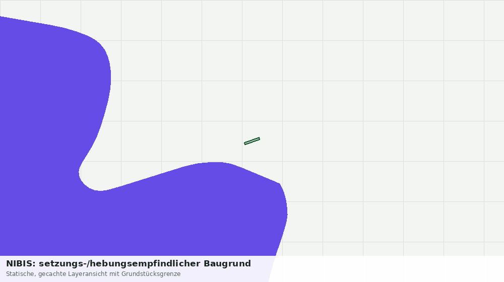 Statische Kartenansicht: NIBIS: setzungs-/hebungsempfindlicher Baugrund