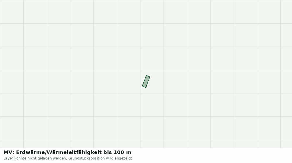 Statische Kartenansicht: MV: Erdwärme/Wärmeleitfähigkeit bis 100 m