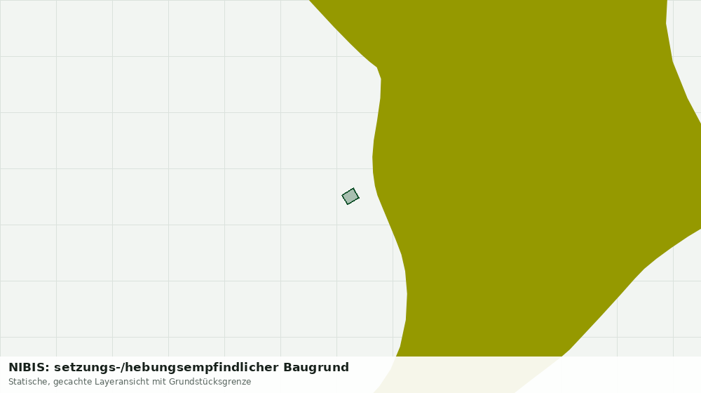 Statische Kartenansicht: NIBIS: setzungs-/hebungsempfindlicher Baugrund