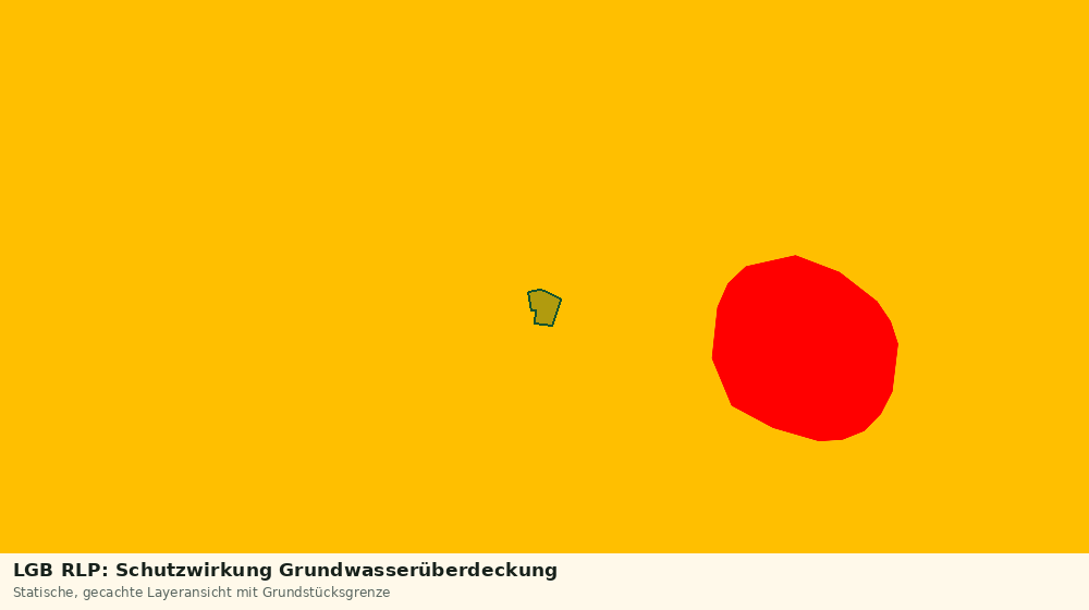 Statische Kartenansicht: LGB RLP: Schutzwirkung Grundwasserüberdeckung