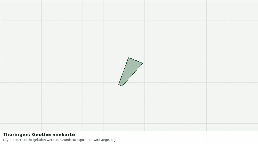 Statische Kartenansicht: Thüringen: Geothermiekarte
