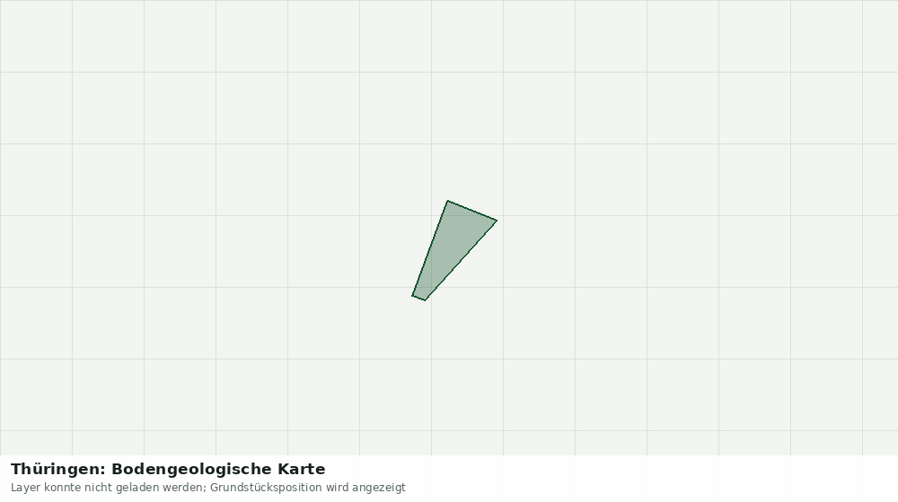 Statische Kartenansicht: Thüringen: Bodengeologische Karte