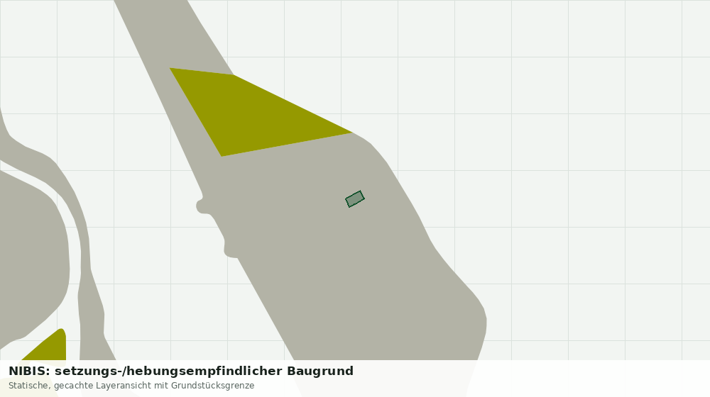 Statische Kartenansicht: NIBIS: setzungs-/hebungsempfindlicher Baugrund