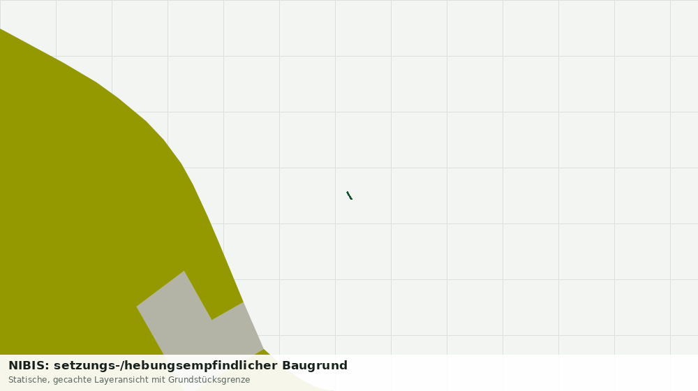 Statische Kartenansicht: NIBIS: setzungs-/hebungsempfindlicher Baugrund