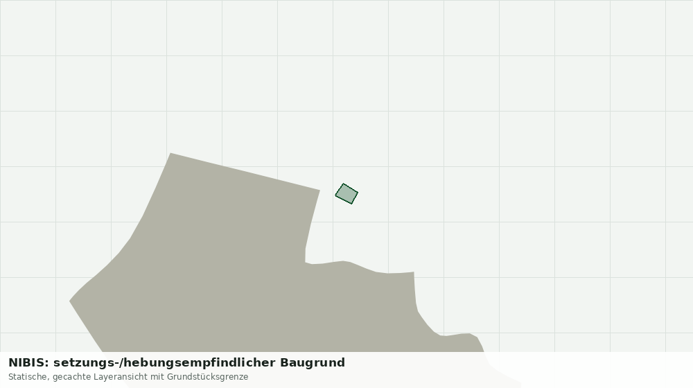 Statische Kartenansicht: NIBIS: setzungs-/hebungsempfindlicher Baugrund