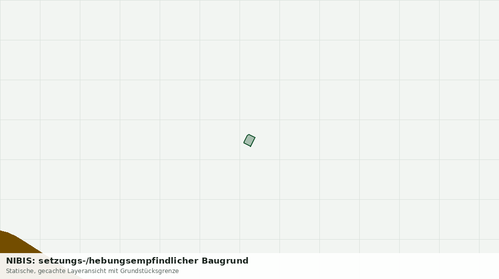 Statische Kartenansicht: NIBIS: setzungs-/hebungsempfindlicher Baugrund