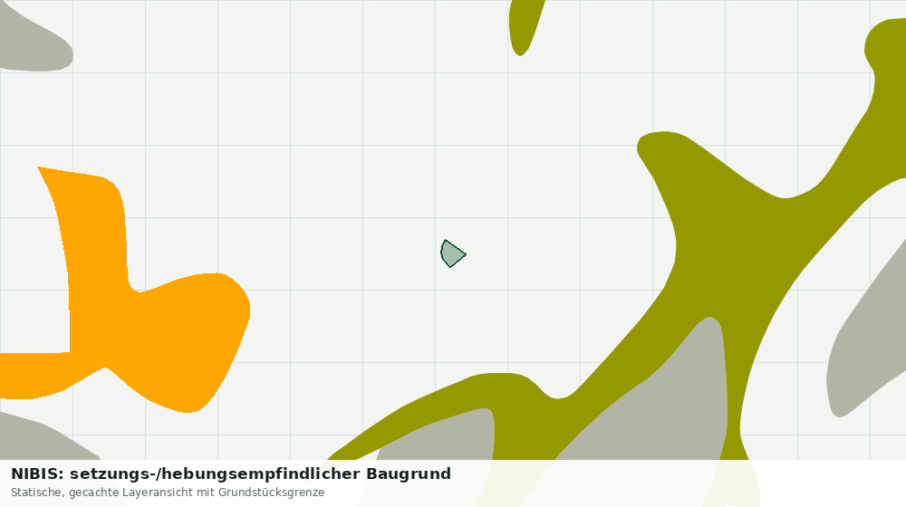 Statische Kartenansicht: NIBIS: setzungs-/hebungsempfindlicher Baugrund